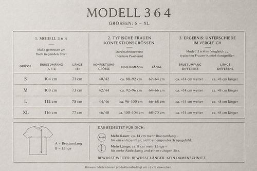 Modell 3 6 4 - 7 Tage. 7 Shirts. Schwarz.